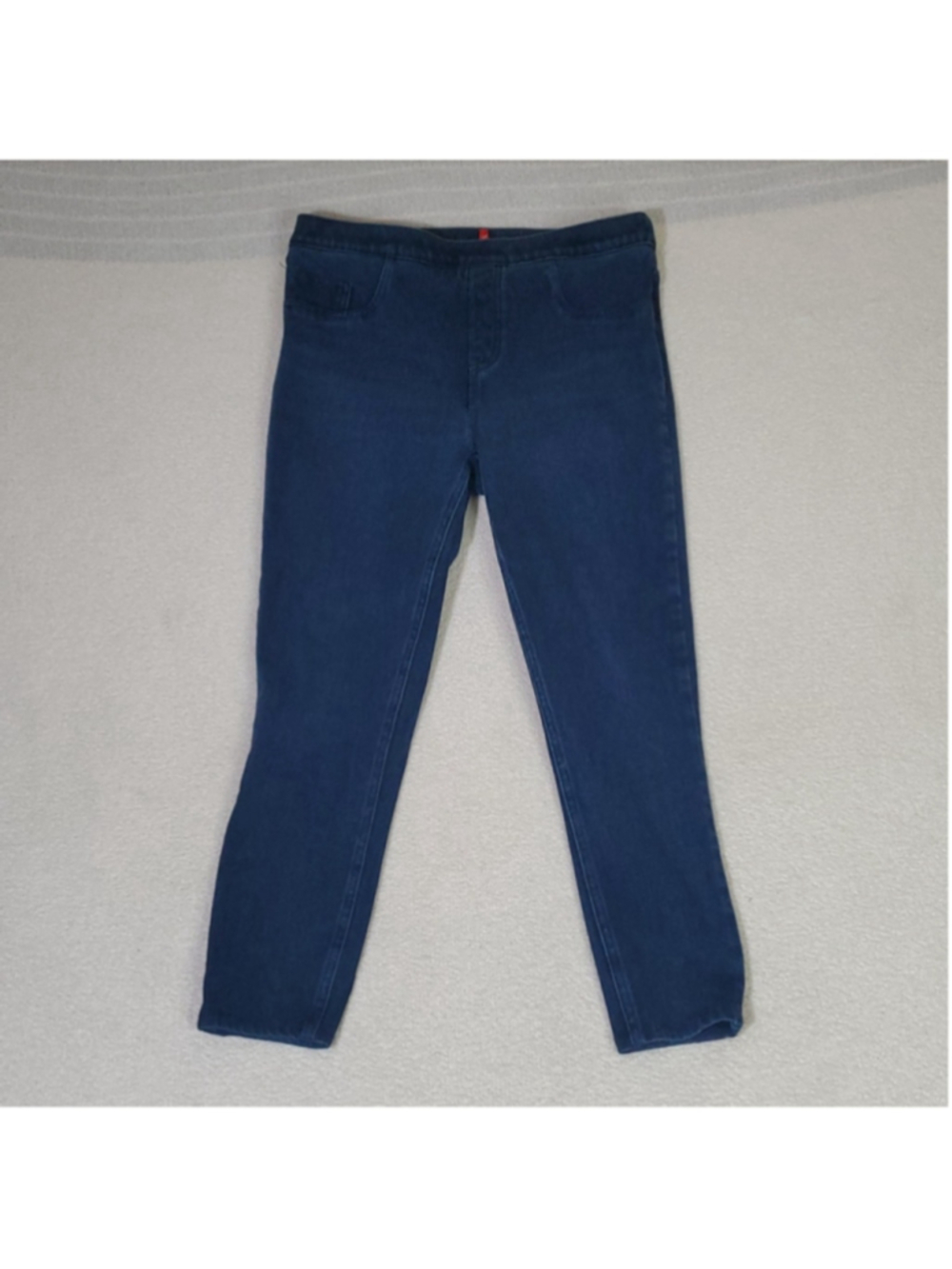 SPANX Jeggings Pull On Denim Jeans Comfortable Stretch Dark Wash Large